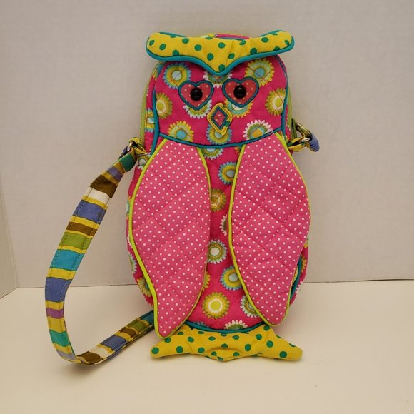 Sassy Pet Saks by Douglas Owl Quilted Purse - Picture 1 of 11